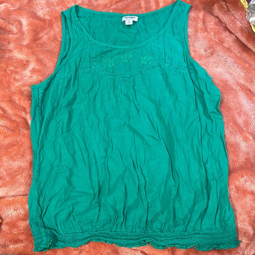 Green Tank from Old Navy